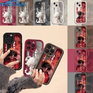 Compatible for iPhone 6 Plus 6S Plus 8 Plus 7 Plus 7+ 8+ 6+ 6s+ Case Fashion Graffiti Simple Cartoon Anime Couples Cool One Piece Eyes Soft Cover