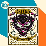 [100% Original Books] - Tattoo Playing Cards by Oliver Munden (UK edition, Cards)