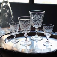 1960-70年法國 Luminarc 高腳小洒杯