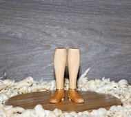 木製鞋楦用於娃娃靴