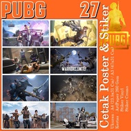 PUBG Poster Sticker | War War War War | War War War | Mobile Mobile Mobile | Game Game | Games Games