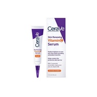100% CERAVE Skin Renewing Vitamin C Serum 30ml เซรั่มบำรุงผิวหน้า เซรั่มผสมวิตามินซี10% เผยผิวกระจ่างใส ฟื้นบำรุงปราการผิว