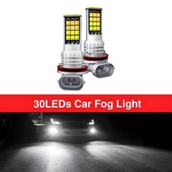 Perodua/Proton 30LED Car Fog Light LED H3 H7 H8 H11 9005 HB3 9006 HB4 P13W Dual Color White Yellow I