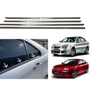 Proton Persona / Gen 2 Door Window Trim Panel Door Moulding Chrome Cover Frame Lining