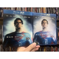 (2d+3d) : Man Of Steel : Blu-ray Genuine Disc 3d Cover There Is Thai Sound. Subtitles New And Second
