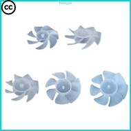 CC Small Power Mini Plastic Fan Blade 7 Leaves For Hairdryer Motor Handheld Fan Hanging Neck Fan