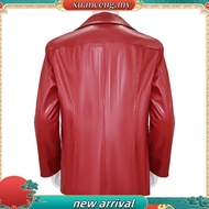 Fight Club Tyler Durden Leather Jacket Outerwear Role-Playing Costume In Stock Cosplay