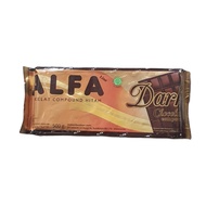 Coklat ALFA Dark Kemasan 500gr / Cokelat Batang / Coklat Blok ALFA Dark Compound Best Seller