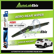 Lexus NX200T AERO Rear Wiper (10"/250mm) - H281