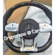 Mercedes AMG Black Series Steering Wheel For W204 W205 W212 W176 W177 C117 A180 A200 A250 A45 C180 C200 C250 E200 E250