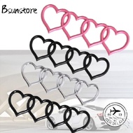 BSUNSTORE Trunk Tail Label Badge, Heart-shaped ABS Plastics Love Heart Logo Rear, Car Logo Trunk Lab