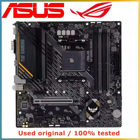For ASUS TUF GAMING B550M-E AMD AM4 (3-5rd Gen Ryzen) microATX gaming motherboard