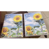 [ XẤP 100 TỜ ] Giấy bìa cứng màu trắng A4 định lượng 250gsm