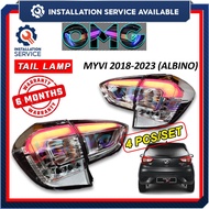 Perodua Myvi GT 2018 - 2023 Tail Lamp V2 Albino White Lampu Belakang Myvi