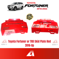 Toyota Fortuner Skid Plate Red 2016-UP