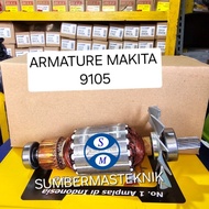 MESIN ARMATURE MAKITA 9105 MACHINE ANGLE GRINDER MAKITA 9105 BULL