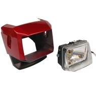 Suitable for Haojue Wuyang HJ125-2-2A/HJ150-2A hood front shroud headlight assembly headlight