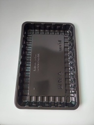 ถาดพลาสติกดำ 17.8x27.5x2.8cm. (P307BK)