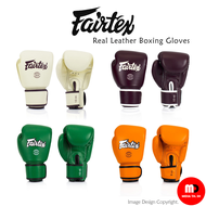 นวมชกมวยหนังแท้ Fairtex Boxing Gloves BGV16 Genuine Leather Size 10oz, 12oz, 14oz, and 16oz