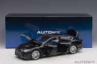 全新未開封 日版 1/18 Lexus LS500h Black AUTOart diecast