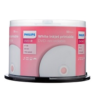 PHILIPS (PHILIPS) DVD Printing Disc 16 Speed 4.7G Printable Blank Engraving Recording Disc Barrel 50
