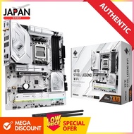 ASRock Motherboard X870 Steel Legend WiFi AMD Ryzen 9000 Series CPU (Soket AM5) compatible X870 chip