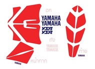 สติ๊กเกอร์ ไดคัท Yamaha YSR 50 ทั้งคัน ติดรถสีขาว เลือกเปลี่ยนสีได้ทางแชท..