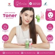 Lea Gloria - Mask Mixing / Campuran Masker  Rose Hydrating / Green Tea Acne Skin Mask Booster Penyeg