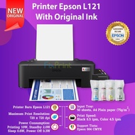 READY Printer Epson Tank L121 L 121 ORIGINAL Pengganti Printer Epson