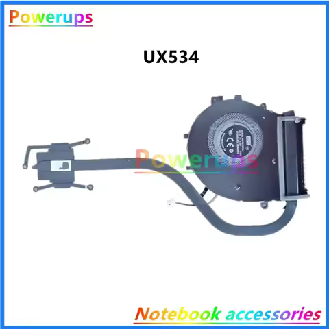 New Original Laptop CPU/GPU Cooling Heatsink Fan For Asus Zenbook 15 UX534 UX534F BAPA0705R5H-003