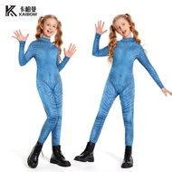 [cosplay Costume Party Costume] Halloween costume Children Avatar Digital Printing Tight-fitting Cos