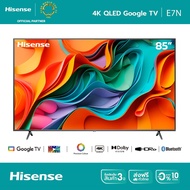 New2024 Hisense TV 85E7N 4K QLED Google TV / Quantum Dot/HSR/ Dollby Atmos Hand-Free Voice Control