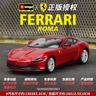 Simulasi Model Aloi Ferrari Tulen SF90 LaFerrari 488 Pista Enzo 458 Hadiah Hari Lahir Lelaki Kereta 