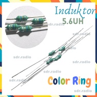 Inductor Axial 5.6 uH Inductor Color Ring 5.6uH 1/4 watt 5600nh 5.6uH 5.6 uH best quality 5600 nH