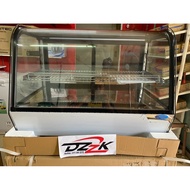 SNOW 2025 - Tabletop/Countertop Chiller Cake Showcase 160L SNOW SNTTC-160R Cake Chiller 4 Side Glass