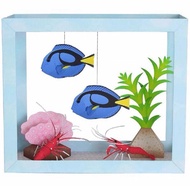 Paper Tie Pet Dolly Fish Tank Seawater (Can Be Used For Kisses And Pets) Gold House Ingot