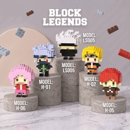 All New LS BRICKS Mini Naruto Anime Micro Block Figure DIY Cute Collectible Brick Toy for KidsAdults