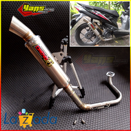 KNALPOT DAENG SAI4 UNTUK BEAT FI / BEAT CARBU / BEAT POP / BEAT STREAT / VARIO 110 / VARIO 125 / VAR