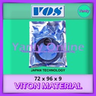 @yanly VOS VITON 72x96x9 Flywheel Oil Seal Proton Saga Iswara BLM FL FLX LMST Exora Gen2 Persona Sat