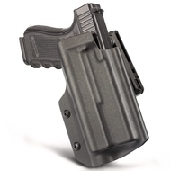 Kydex Holster Compatible with Glock 17 22 31 with Olight BALDR Mini, Optic Cut- OWB Open Carry Holst