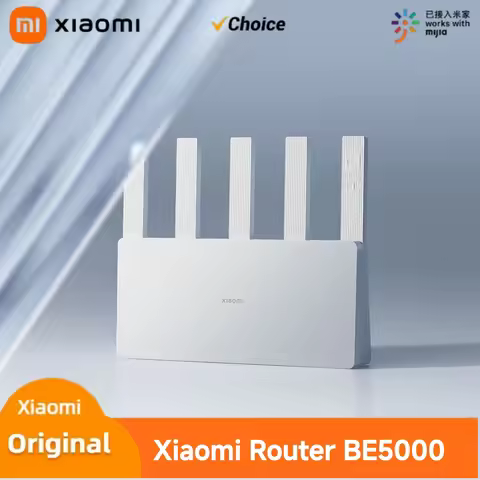 XIAOMI Router BE5000 WiFi 7 5011Mbps 2.5GHz Network Port 512MB Memory Dual Broadband Access Network