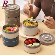 Food Warm Lunch ContainerStainless Steel Thermal Lunch Container Portable Thermal Bento Box Food Con