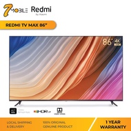 Redmi TV Max 86" - 1 Year Warranty - 4K UHD HDR Display / 120Hz Refresh Rate / Android TV