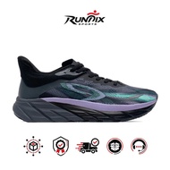 UNGU HIJAU 910 Nineten FUUTO REVENGE WO'S Running Shoes - BLACK/ GREEN PURPLETOSCA