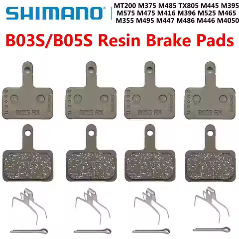 Shimano B01S B03S B05S Resin Brake Pads MT200 TX805 M375 M365 M485 M445 M446 M395 M355 M575 M475 M41