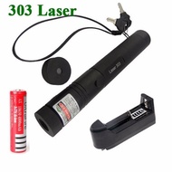 Đèn led laser 303 GrownTech tia sáng xanh siêu mạnh kèm pin sạc bảo hành chính hãng