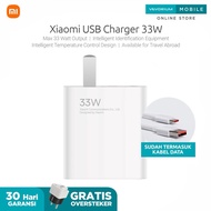 EryoneStore - Xiaomi 33W USB Charger 33 Watt Turbo Charging Original Charger Head Travel Adapter
