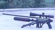 MAINAN SENAPAN ANGIN PCP PREDATOR BLACK LAVA TACTICAL ASLI