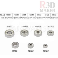Up Ball Bearing 625Zz 625Z Miniature 5X16X5Mm Steel