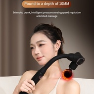 Folding Fascia Gun Muscle Relaxation Massager Arc Fascia Gun Multifunctional Handheld Massager Elect